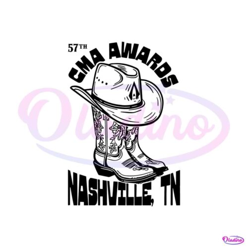 57th-cma-awards-boots-nashville-svg-digital-cricut-file