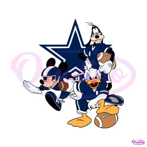 vintage-mickey-donald-duck-and-goofy-dallas-cowboys-svg