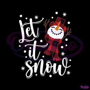 let-it-snow-christmas-snowman-svg-digital-cricut-file