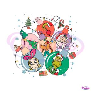 retro-christmas-balls-grinch-friends-svg-graphic-design-file