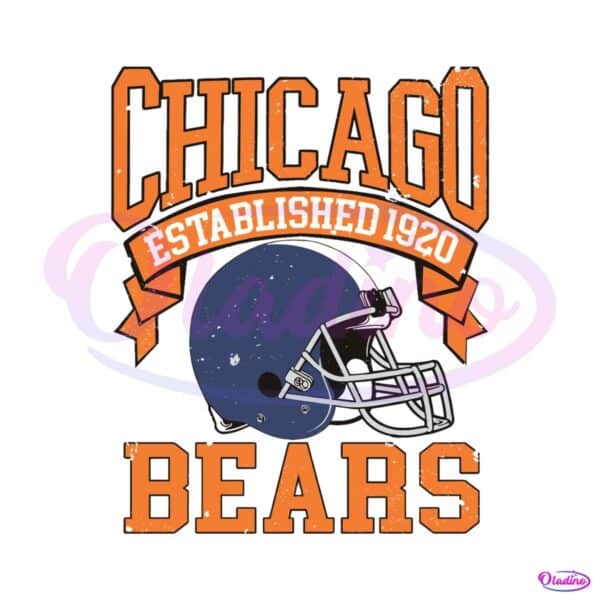 vintage-chicago-bears-football-est-1920-svg-cricut-files