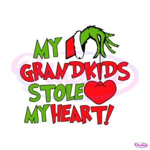 my-grandkids-stole-my-heart-svg-cutting-digital-file