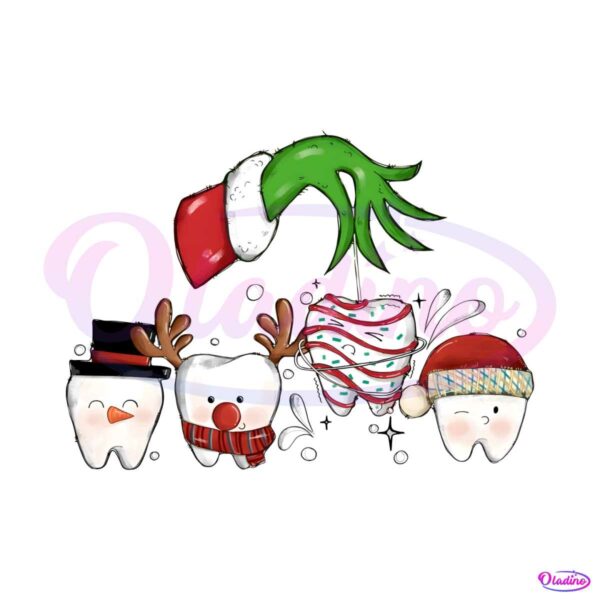 funny-christmas-tooth-grinch-dentist-png-download-file