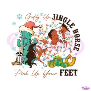 vintage-giddy-up-jingle-horse-pick-up-your-feet-png-file