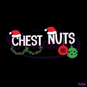 couple-christmas-chest-nuts-svg-graphic-design-file