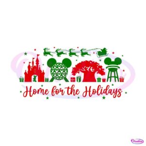 home-for-the-holidays-disney-kingdom-svg-for-cricut-files