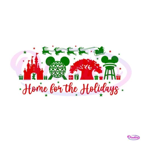 home-for-the-holidays-disney-kingdom-svg-for-cricut-files