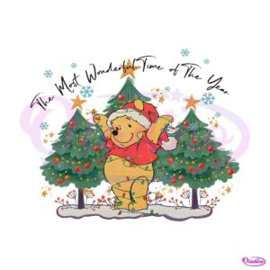 most-wonderful-time-of-the-year-pooh-christmas-png-file