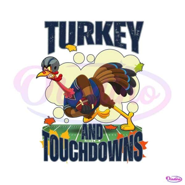 dallas-cowboys-thanksgiving-turkey-and-touchdowns-png