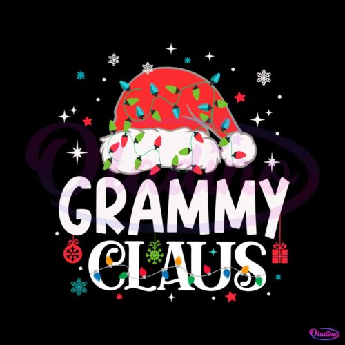 grammy-claus-santa-hat-christmas-lights-svg-digital-files