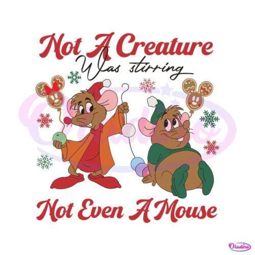 retro-not-a-creature-was-stirring-not-even-a-mouse-svg-file