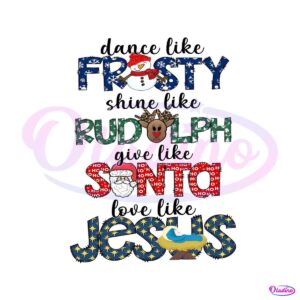 dance-like-frosty-shine-like-rudolph-png-download-file