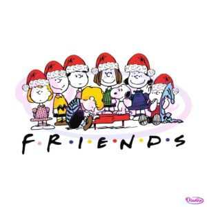 vintage-peanuts-friends-cartoon-christmas-svg-cricut-file