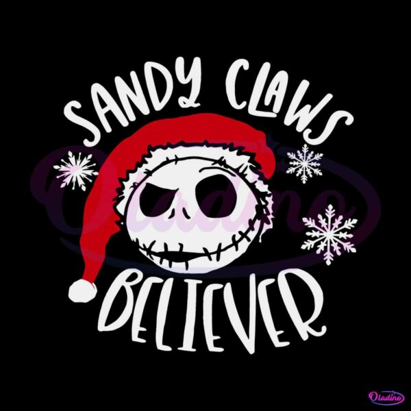 sandy-claws-believer-jack-skellington-svg-digital-file