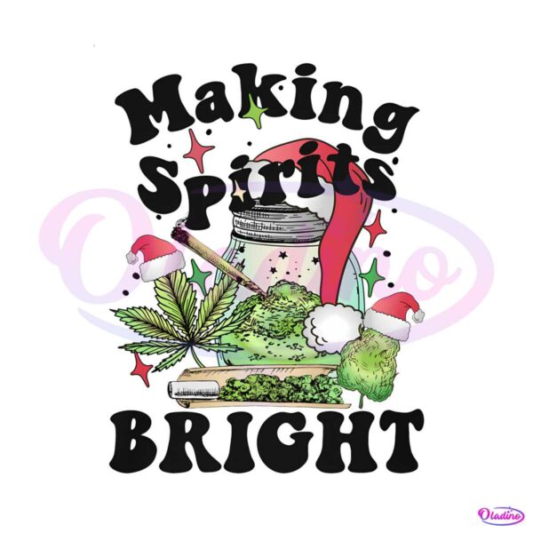 retro-making-spirits-bright-png-sublimation-download