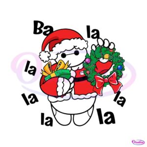 funny-baymax-christmas-wreath-svg-digital-cutting-file