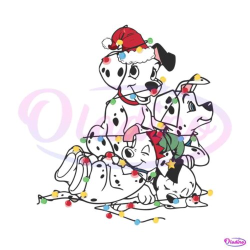 dalmatian-dog-christmas-lights-svg-cutting-digital-file