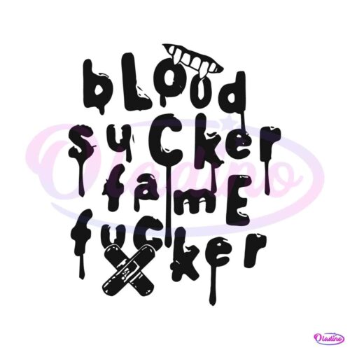 retro-blood-sucker-fame-fucker-svg-digital-cricut-file