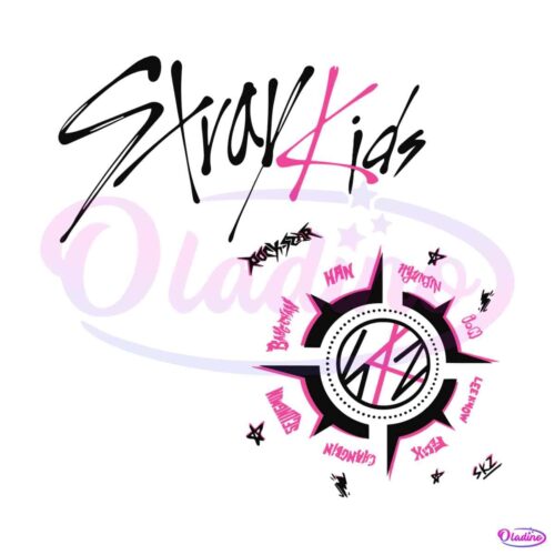 vintage-stray-kids-members-rockstar-album-svg-cricut-files