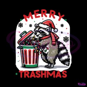 funny-raccoon-merry-trashmas-svg-graphic-design-file