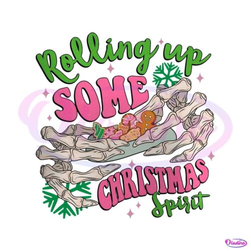 funny-rolling-up-some-christmas-spirit-png-download