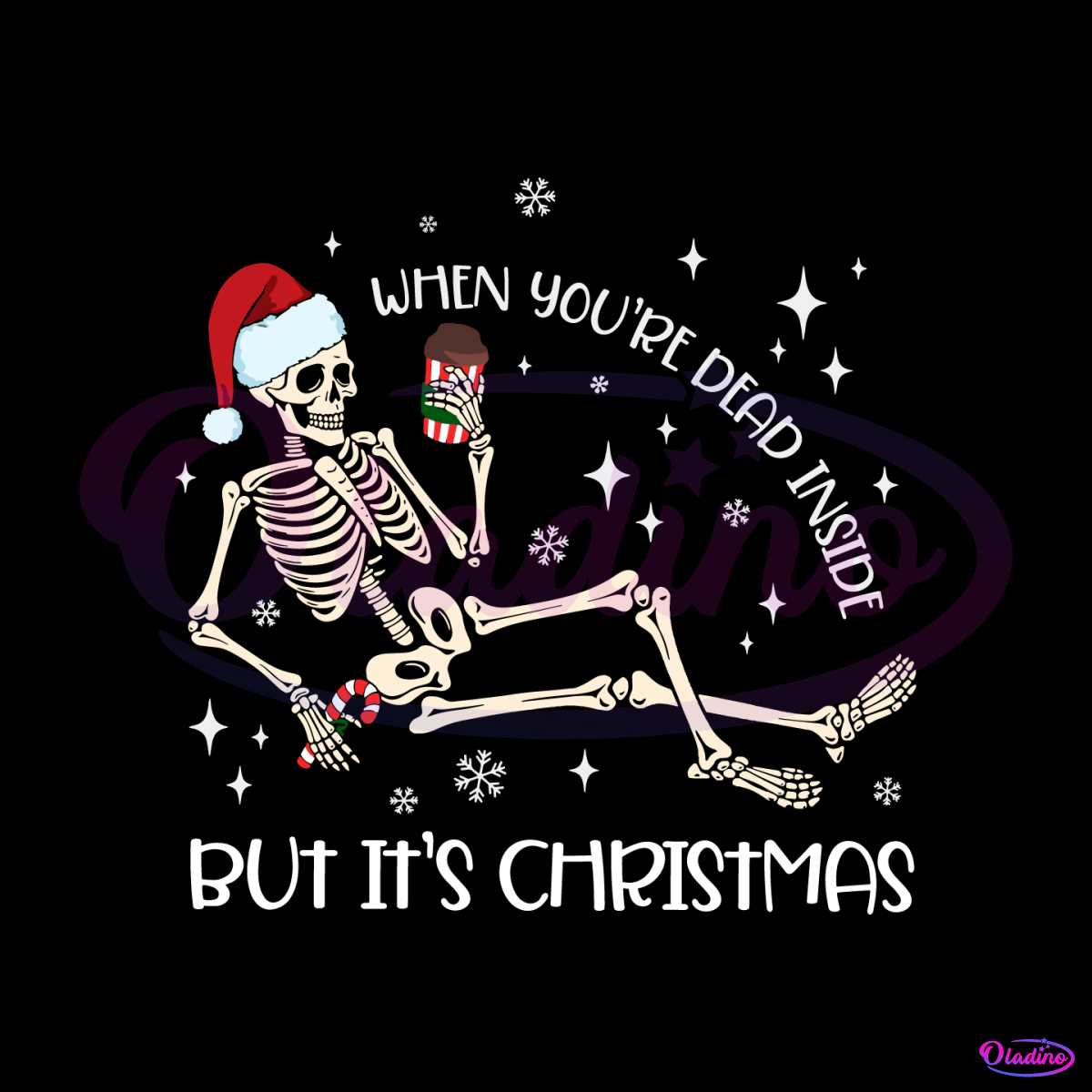 When You Are Dead Inside But Its Christmas SVG Cricut File