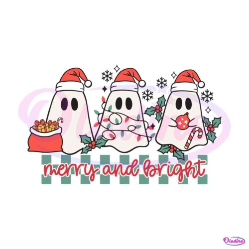 christmas-merry-and-bright-ghost-svg-digital-cricut-file