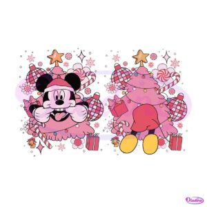 disney-mickey-pink-christmas-tree-svg-digital-file