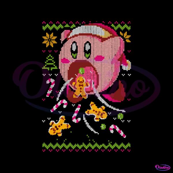 cute-pink-kirby-and-cookie-png-sublimation-download