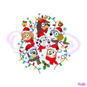 bluey-family-christmas-lights-svg-digital-cricut-file