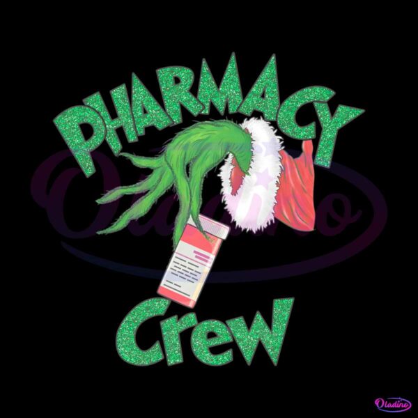 pharmacy-crew-technician-grinch-png-sublimation-design