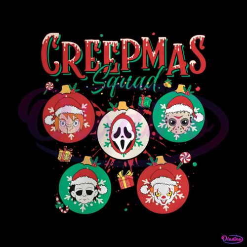 horror-characters-creepmas-squad-png-download-file