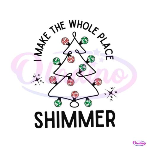 i-make-the-whole-place-shimmer-svg-graphic-design-file