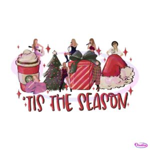 vintage-tis-the-season-taylor-swift-png-sublimation-design