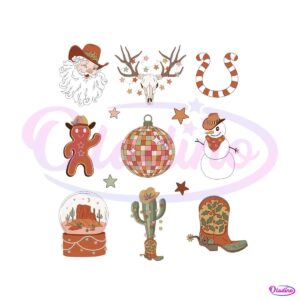 vintage-western-doodles-christmas-png-sublimation-design