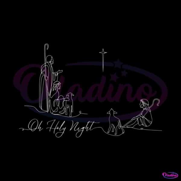 oh-holy-night-christian-christmas-svg-graphic-design-file