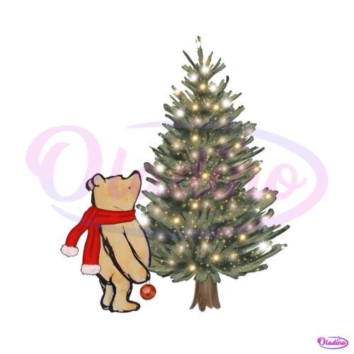 winnie-the-pooh-and-christmas-tree-png-download-file