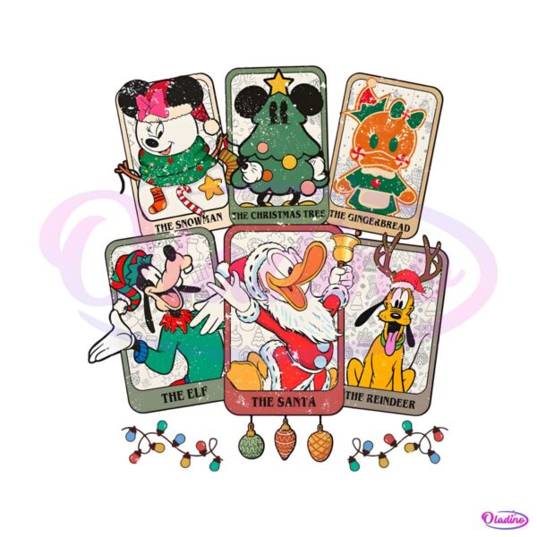 tarot-card-mickey-and-friends-the-santa-png-download