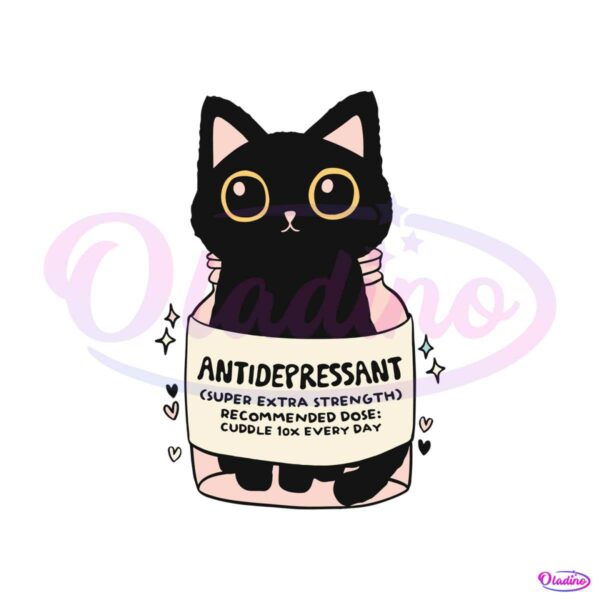 funny-antidepressant-black-cat-svg