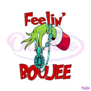 feelin-boujee-grinch-hand-png