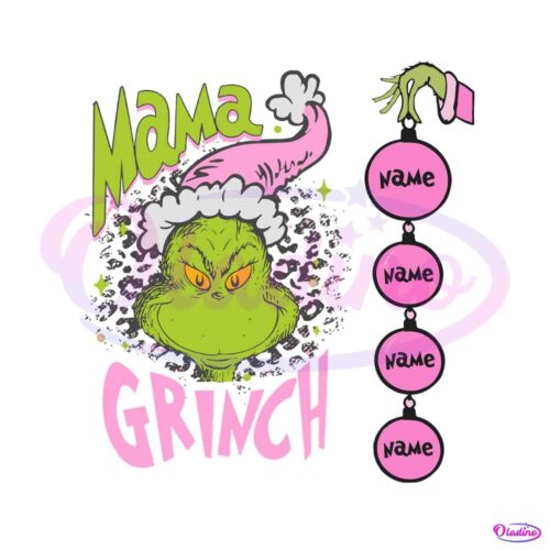 personalized-pink-mama-grinch-svg