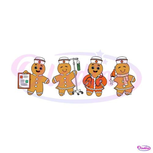 christmas-gingerbread-nurse-svg