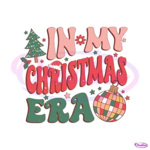 in-my-christmas-era-disco-ball-svg