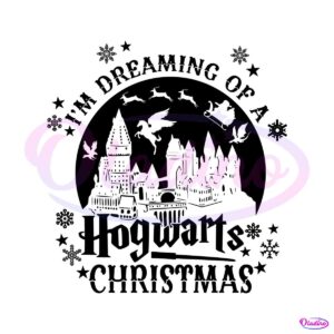 dreaming-of-a-hogwarts-christmas-svg