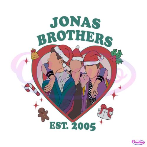 jonas-brothers-christmas-2005-svg