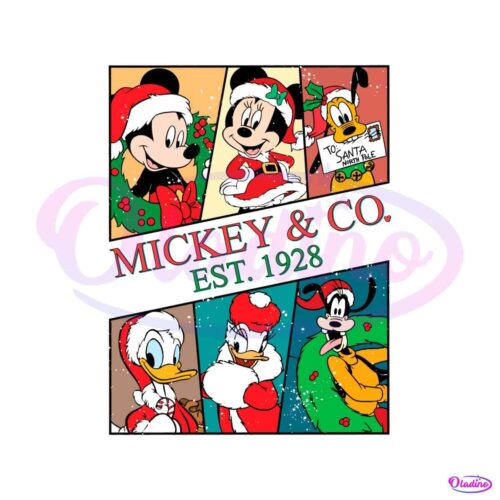 retro-mickey-and-co-est-1928-svg