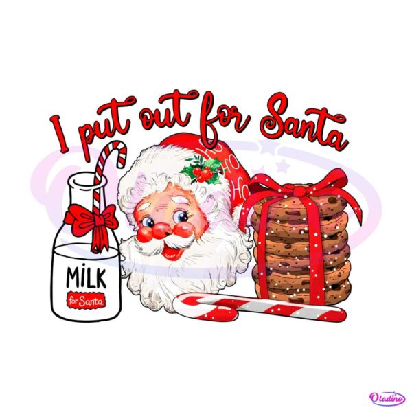 i-put-out-for-santa-christmas-png