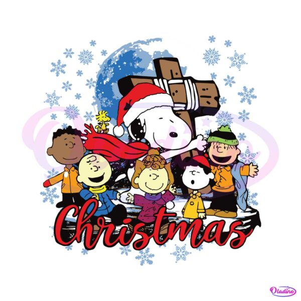 christmas-snoopy-with-friends-svg