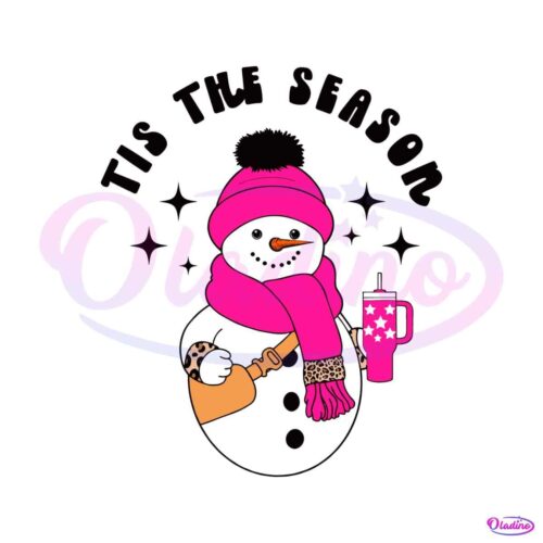 tis-the-season-cute-snowman-svg