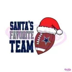 dallas-cowboys-santas-favorite-team-svg